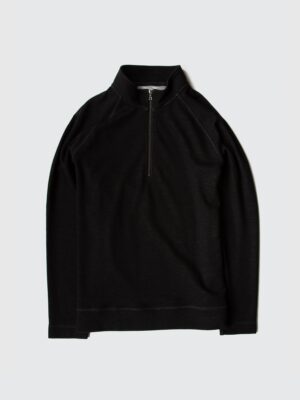 1/3 ZIP - BLACK