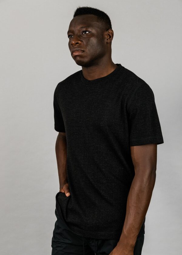 SS TEE - BLACK