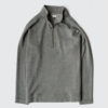 1/3 ZIP - HEATHER GRAY